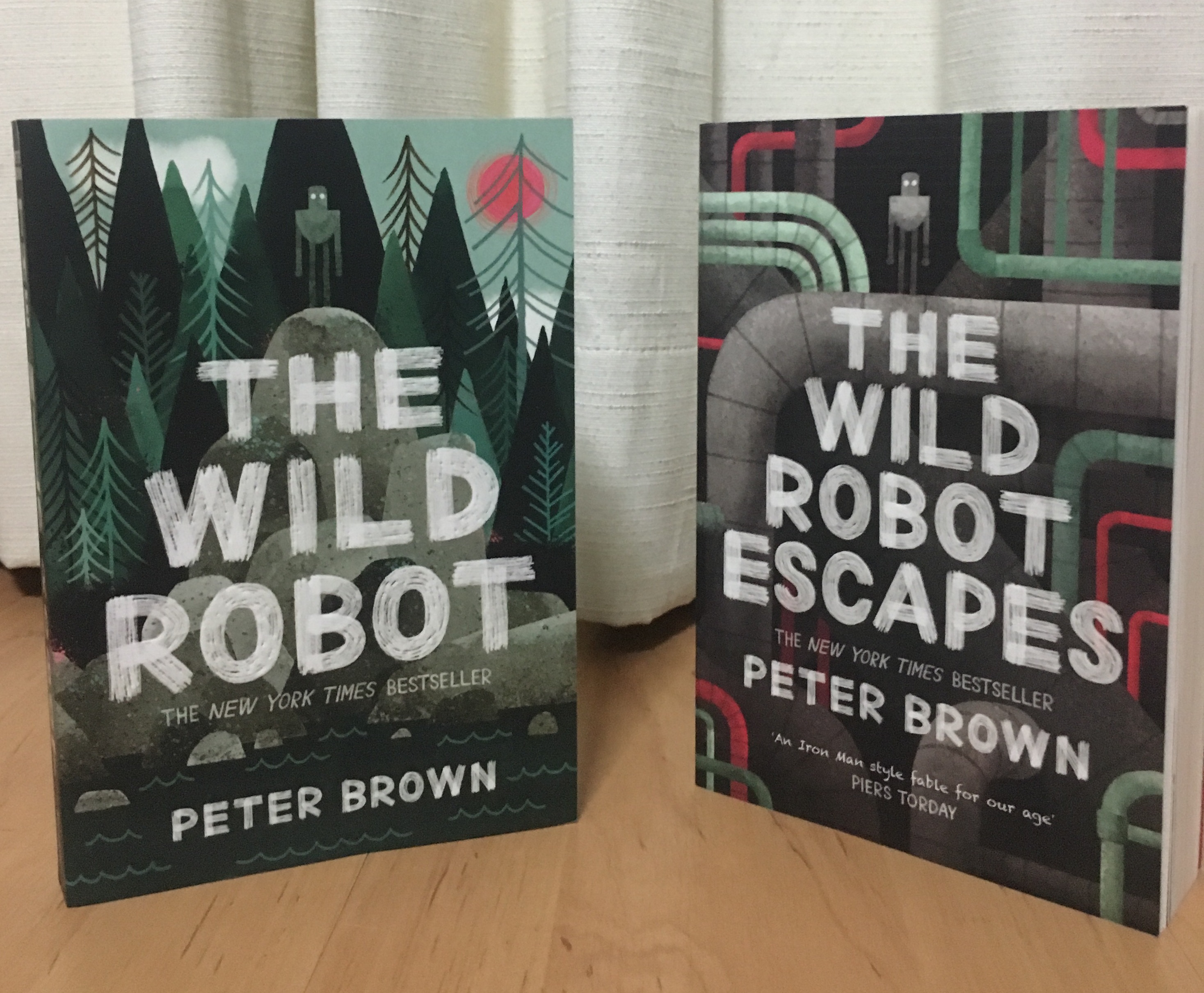 The Wild Robot And The Wild Robot Escapes By Peter Brown (Review And ...